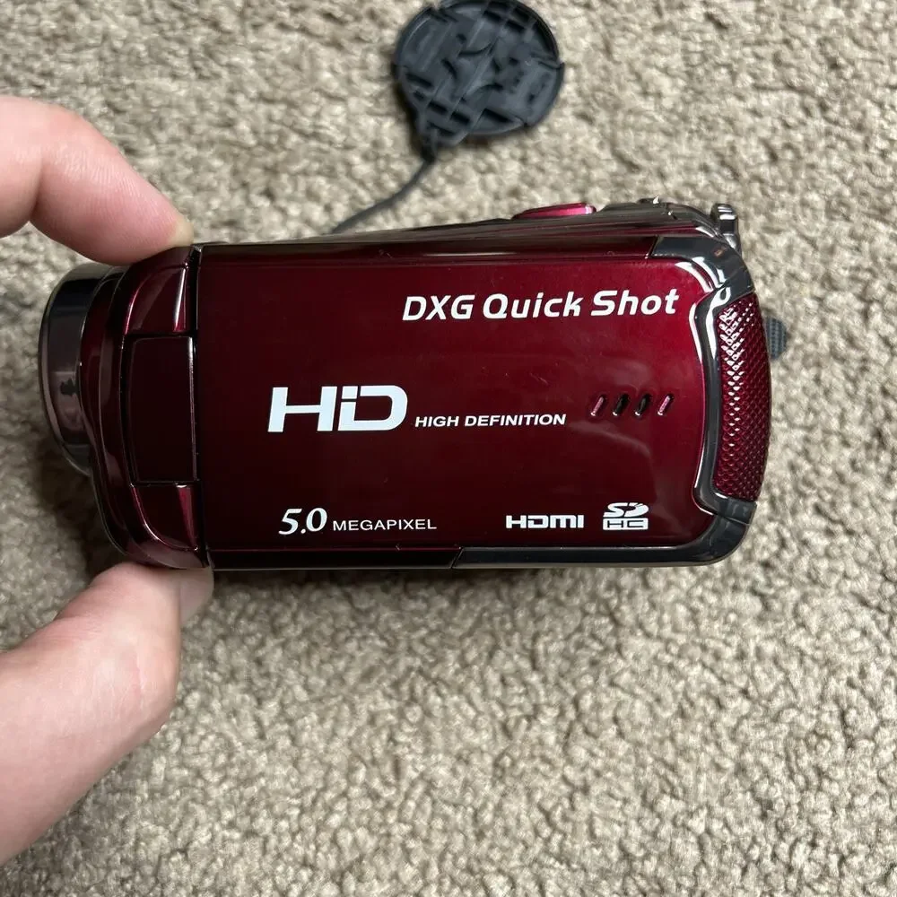 DXG Quick Shots DXG-5F3V HD video camera handy cam Camcorder Quickshots
